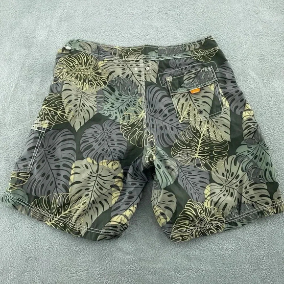 J. Crew Mens Original Swimwear Tropical Print Size 36 4708 - Picture 2 of 9